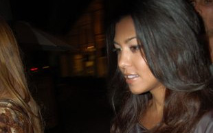 Kourtney Kardashian na kolacji ze Scottem (FOTO)