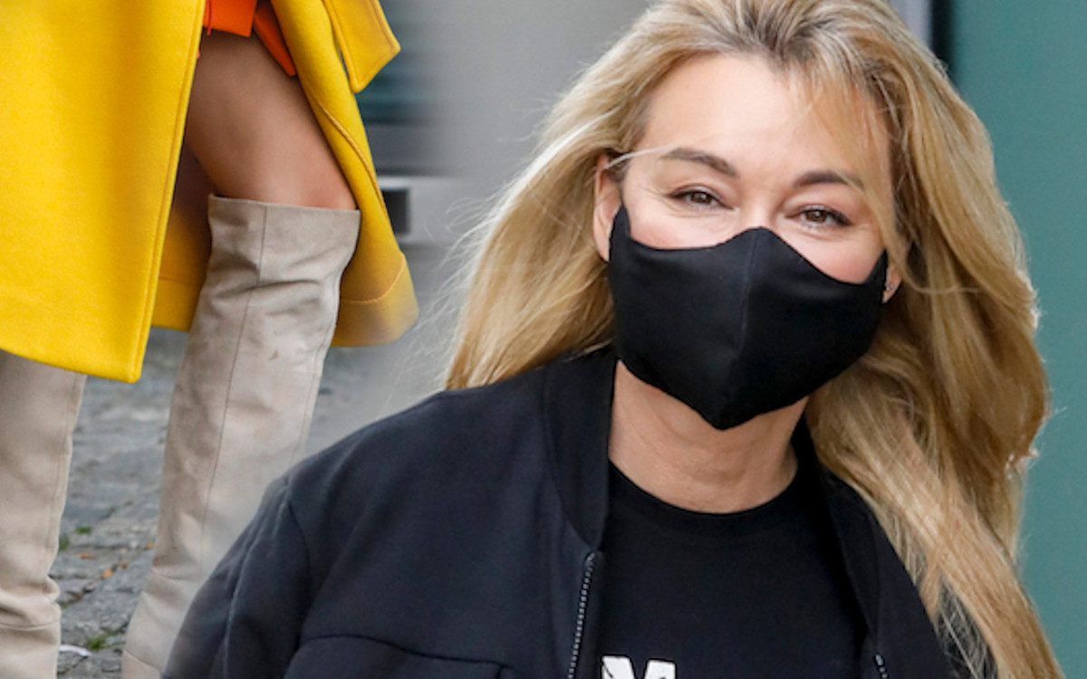 Martyna Wojciechowska świeżo po ślubie, piosenkarka w seksi stylizacji i aktorka w futrze (ZDJĘCIA)