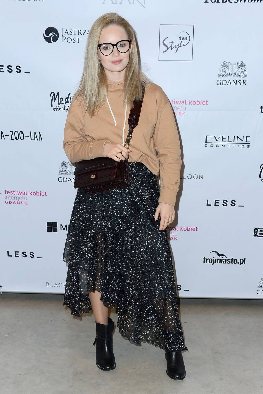 Edyta Pazura, Joanna Przetakiewicz, Małgorzata Kożuchowska i inne gwiazdy na Festiwalu Kobiet Internetu w Gdańsku.