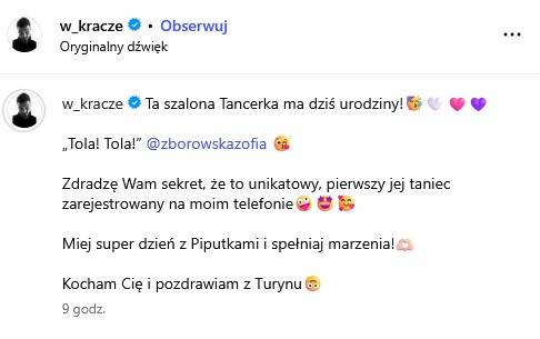 Urodziny Zofii Zborowskiej, fot. Instagram