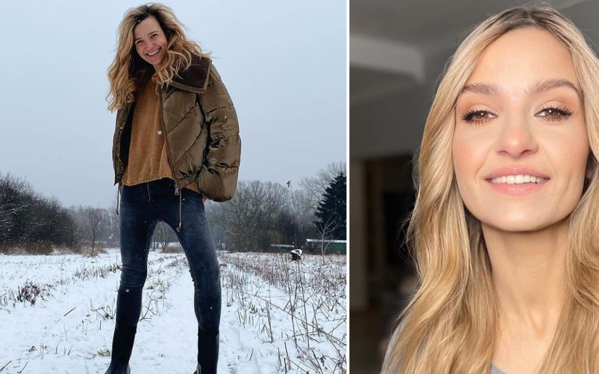 Joanna Koroniewska w BODY pozuje na śniegu z gołymi nogami: “Dziś będzie gorąco!”