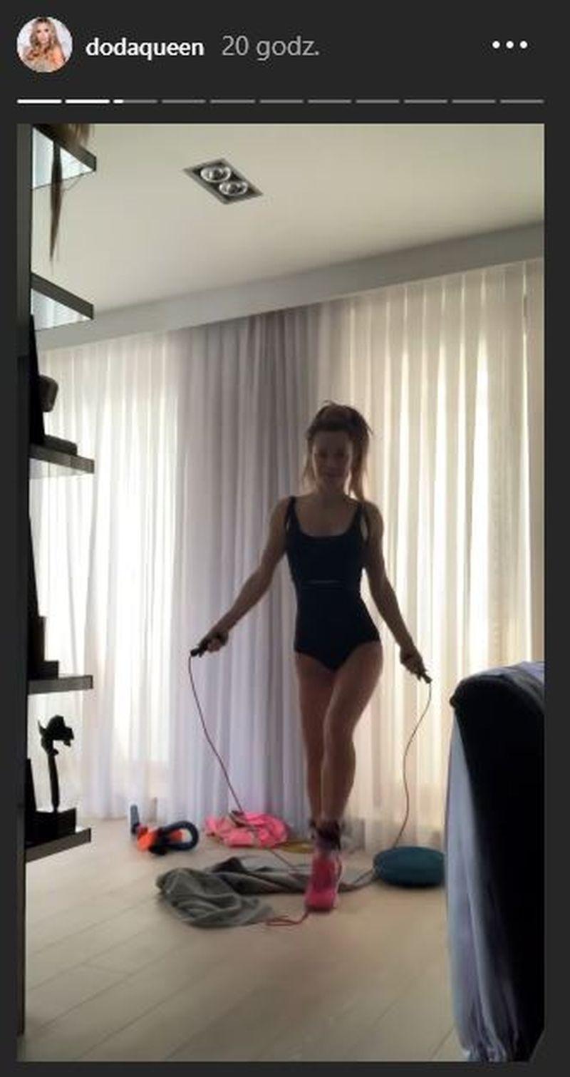 Doda robi treningi online