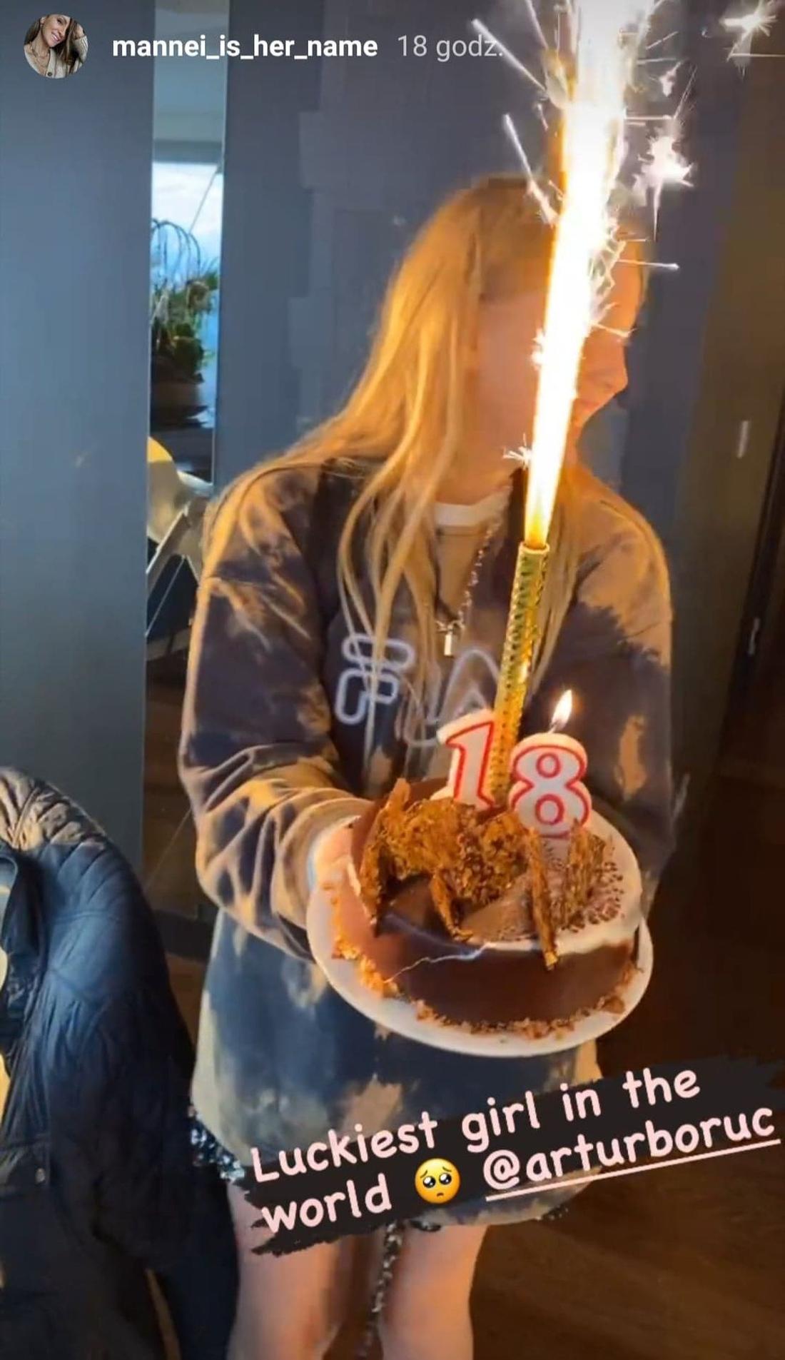 Sara Boruc dostała tort