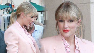 Taylor Swift założyła wiosenne buty. Te koturny to prawdziwa PETARDA (ZDJĘCIA)