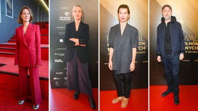 Festiwal Filmowy w Gdyni (DZIEŃ 3). Maja Ostaszewska zachwyciła w czerwonym komplecie