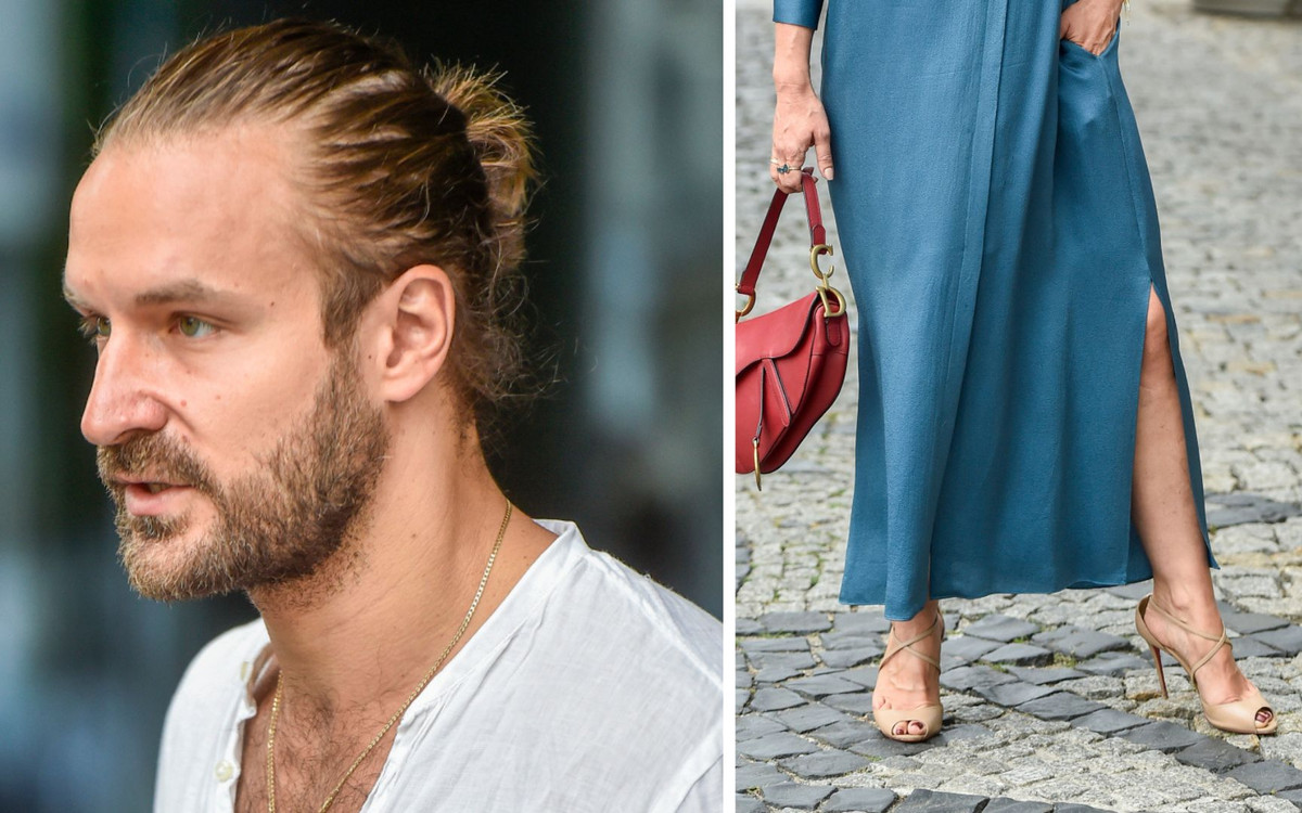 Dawno niewidziana Katarzyna Warnke i Piotr Stramowski. Odwiedzili śniadaniówkę (ZDJĘCIA)