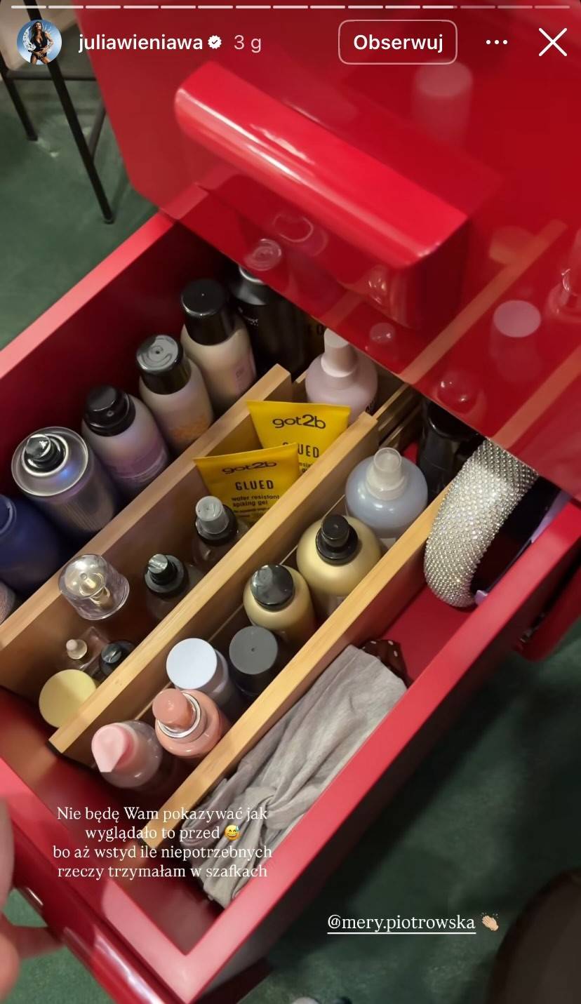 Julia Wieniawa garderoba/Instagram/juliawieniawa