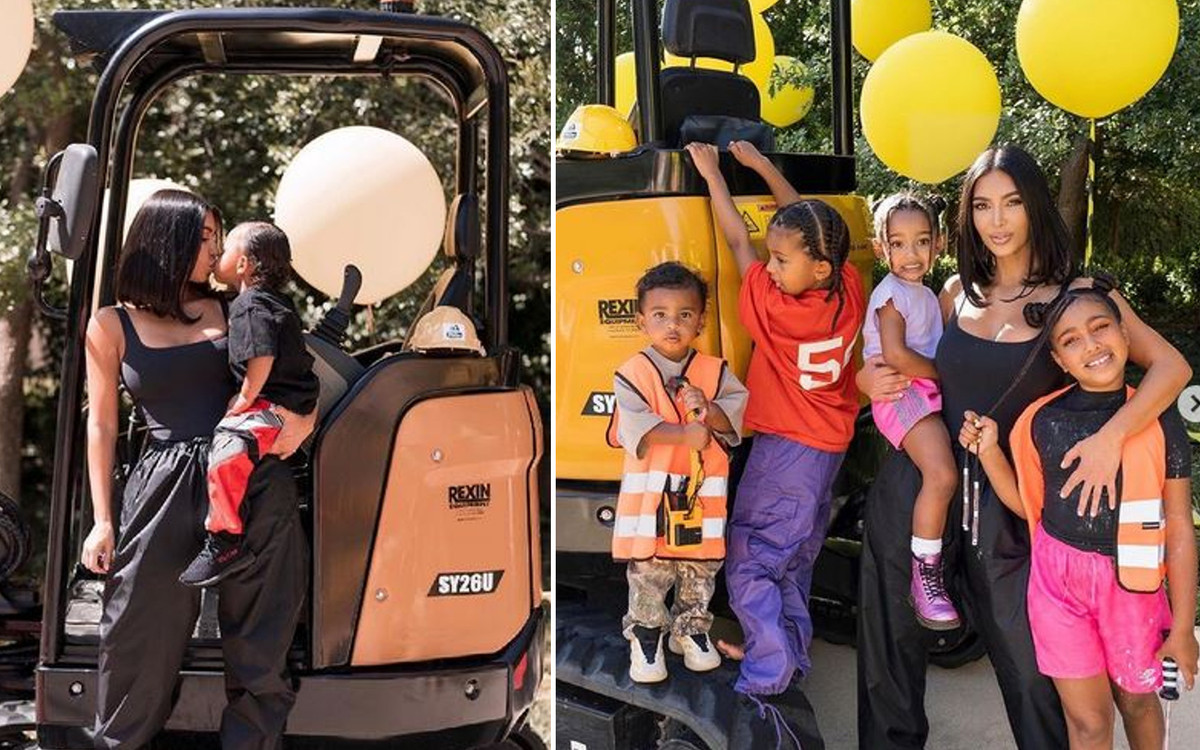 Kim Kardashian pokazała zdjęcia z imprezy urodzinowej Psalma. NIETYPOWY motyw przewodni