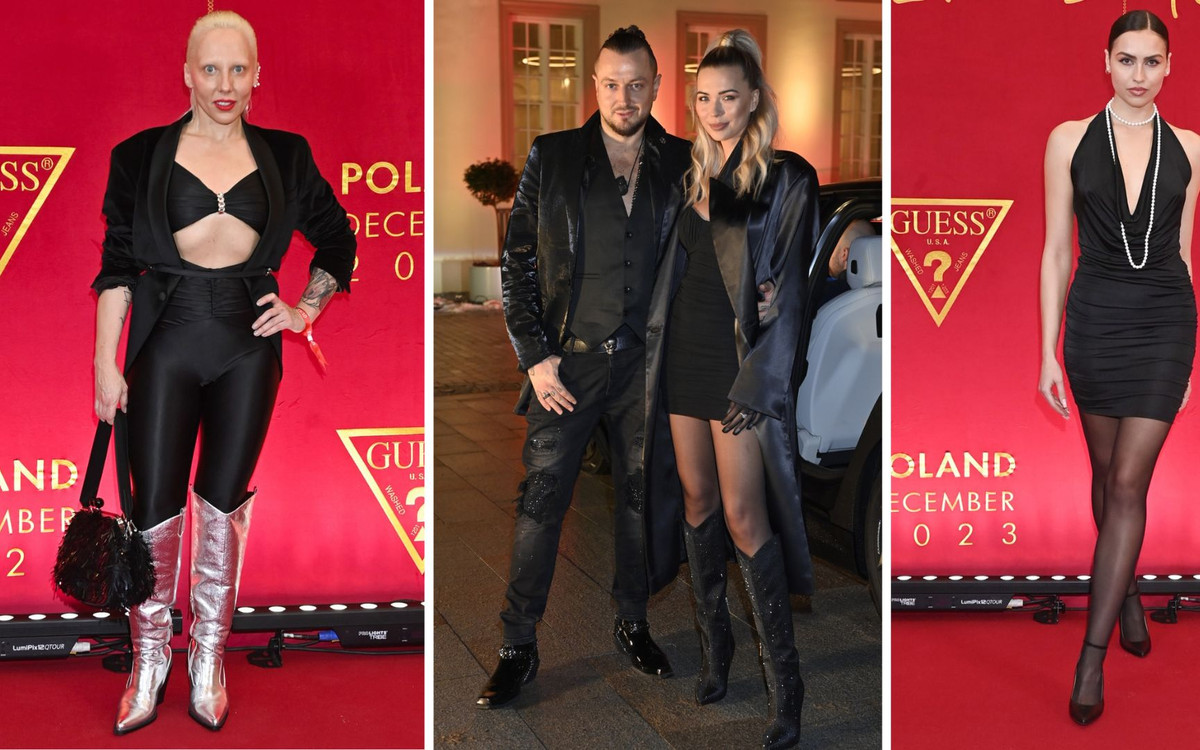 Gwiazdy na 10-leciu GUESS w Polsce. Kubicka i Baron w podobnych stylizacjach, Sandra Dorsz, Czartoryska-Niemczycka…
