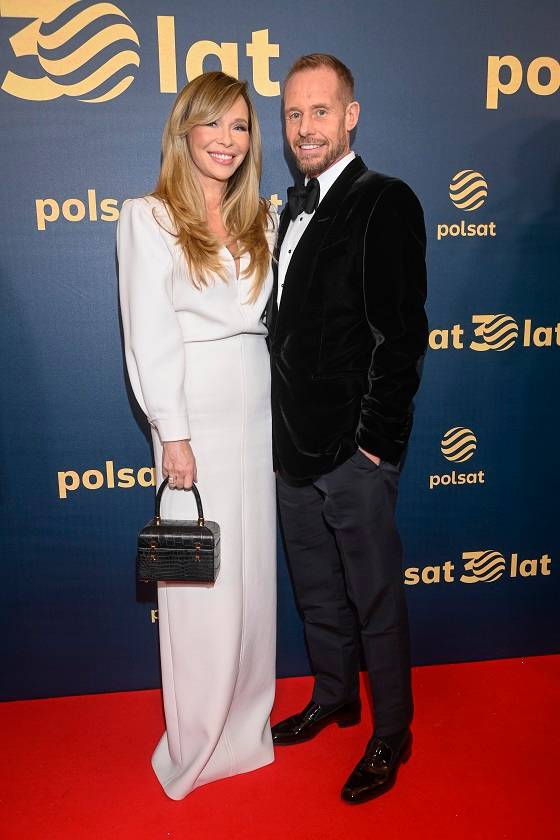 30-lecie Telewizji Polsat. Paulina Sykut i Marcelina Zawadzka w podobnych sukienkach, Izabela Janachowska jak z filmu Pretty Woman