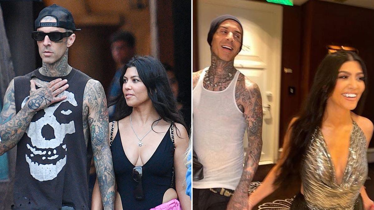 Travis Barker wsiadł pierwszy raz do samolotu od katastrofy, którą przeżył. Wszystko dzięki Kourtney Kardashian