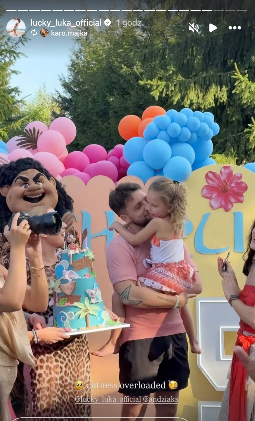 Andziaks i Luka z przytupem zorganizowali Charlie 5 urodziny. Była nawet Natalia Siwiec
