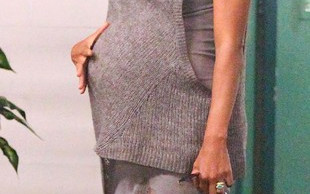 Halle Berry w mocno zaawansowanej ciąży (FOTO)