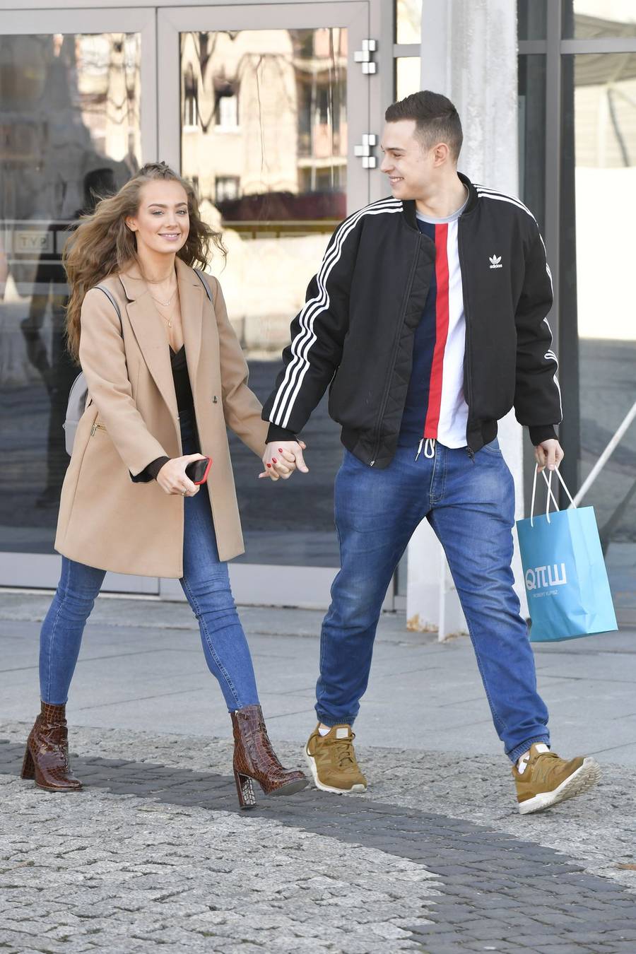 Wiktoria Gąsiewska i Adam Zdrójkowski w Pytaniu na śniadanie