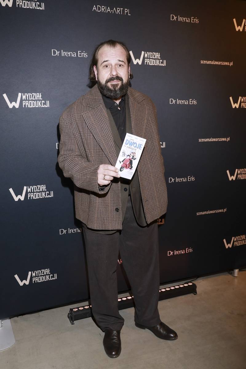 Premiera spektaklu “Dwoje na zakręcie”. Katarzyna Herman, Bartłomiej Topa, Jacek Koman, Emilia Komarnicka…