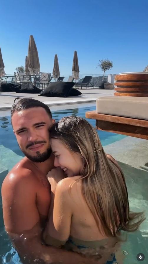 Leon Myszkowski, Ksenia Ngo na wakacjach, fot. Instagram