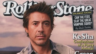 Robert Downey Jr. w magazynie Rolling Stone (FOTO)