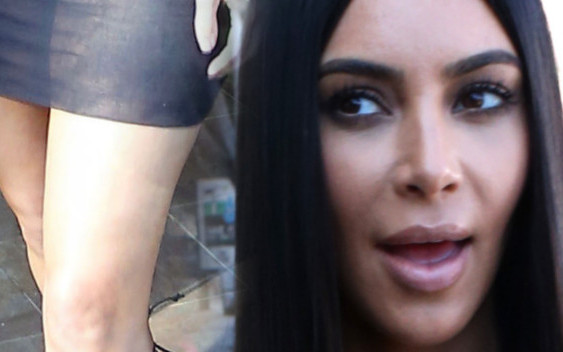 Kim Kardashian ujawnia teorię spiskową kryjącą się za jej zdjęciami z cellulitem