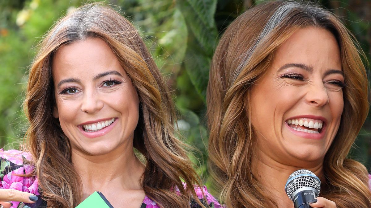 Anna Mucha ma siwe włosy