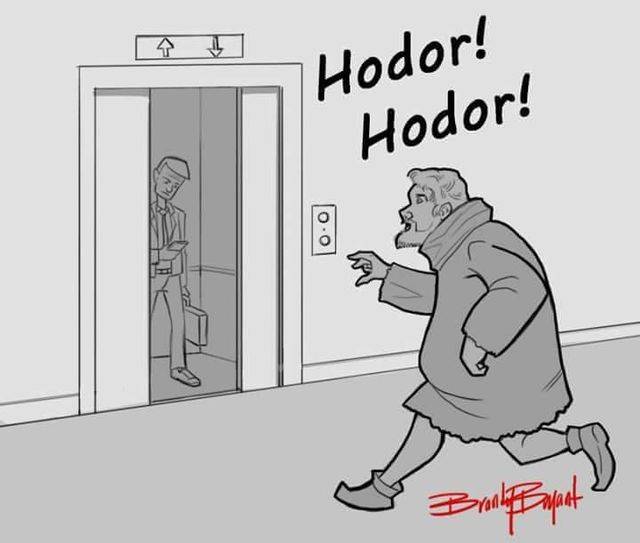 Najlepsze memy z Hodorem z Gry o Tron