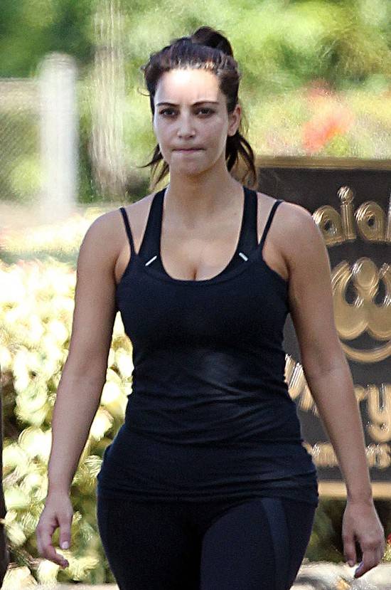 Kim Kardashian i Kanye West biegają razem