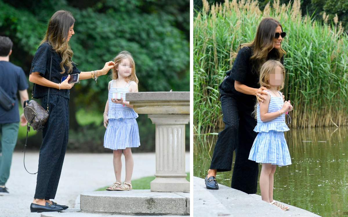 Weronika Rosati po imprezie medialnej udała się na spacer z córeczką. Elizabeth jest już taka duża!