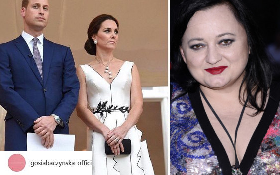 Gosia Baczyńska o wymiarach księżnej Kate – jak szyła słynna już sukienkę?