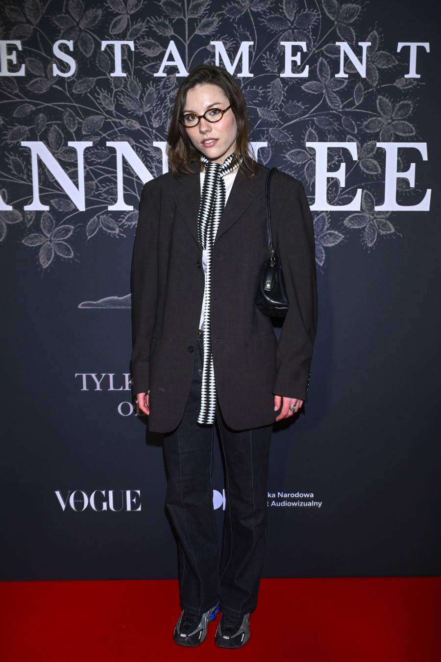 Mila Jankowska na premierze "Testament Ann Lee"