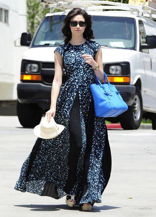 Emmy Rossum odwiedziła fryzjera