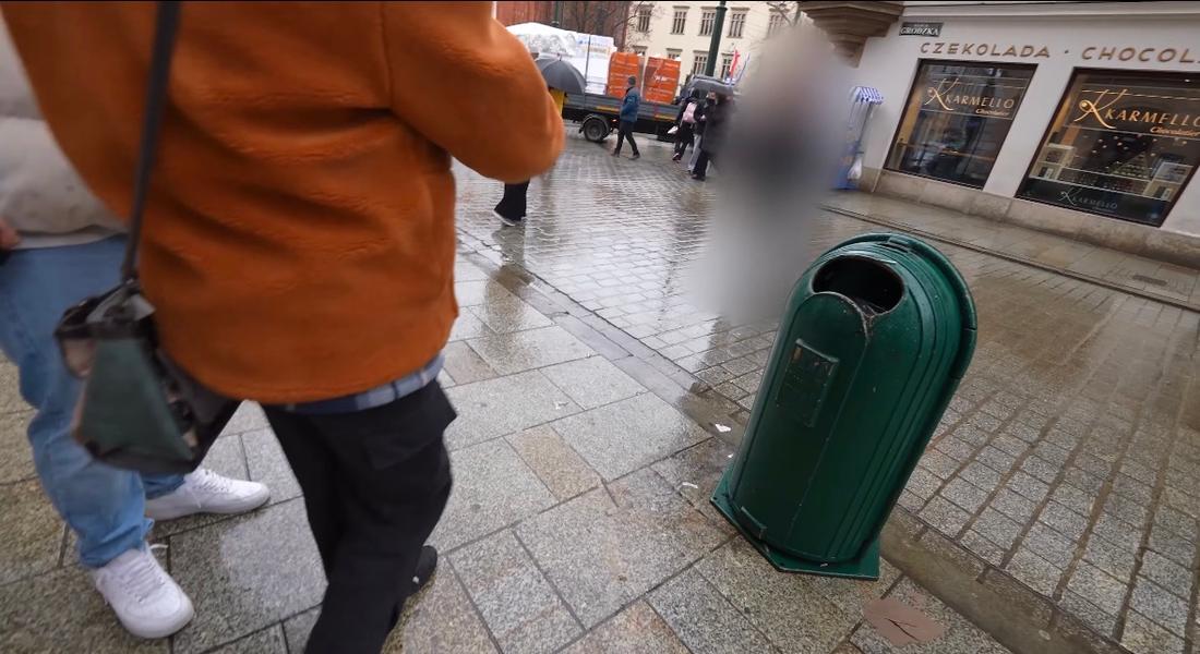 Sceny grozy na nagraniu u Książula. Musiała interweniować ekipa / YouTube