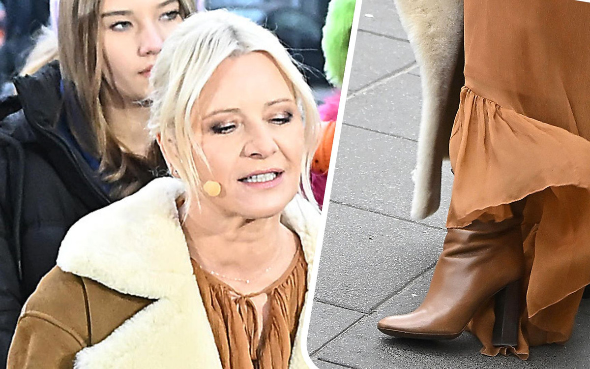 Małgorzata Kożuchowska w kożuszku! Tak zaprezentowała się w programie TVN