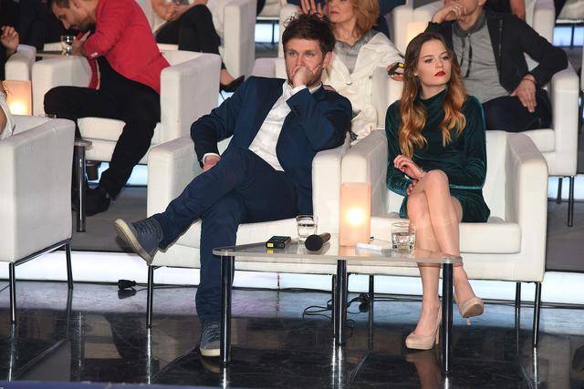 Katarzyna Sawczuk i Antoni Królikowski razem