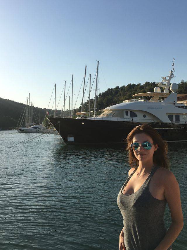 Anna Lucińska w bikini na wakacjach