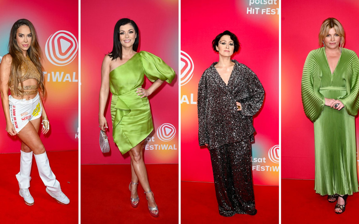 Polsat Hit Festiwal 2024. Katarzyna Cichopek w dwóch kreacjach, Blanka Stajkow, Malik Montana…