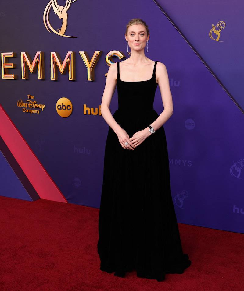 Emmy 2024. Największe gwiazdy czerwonego dywanu: Elizabeth Debicki, Dakota Fanning, Selena Gomez