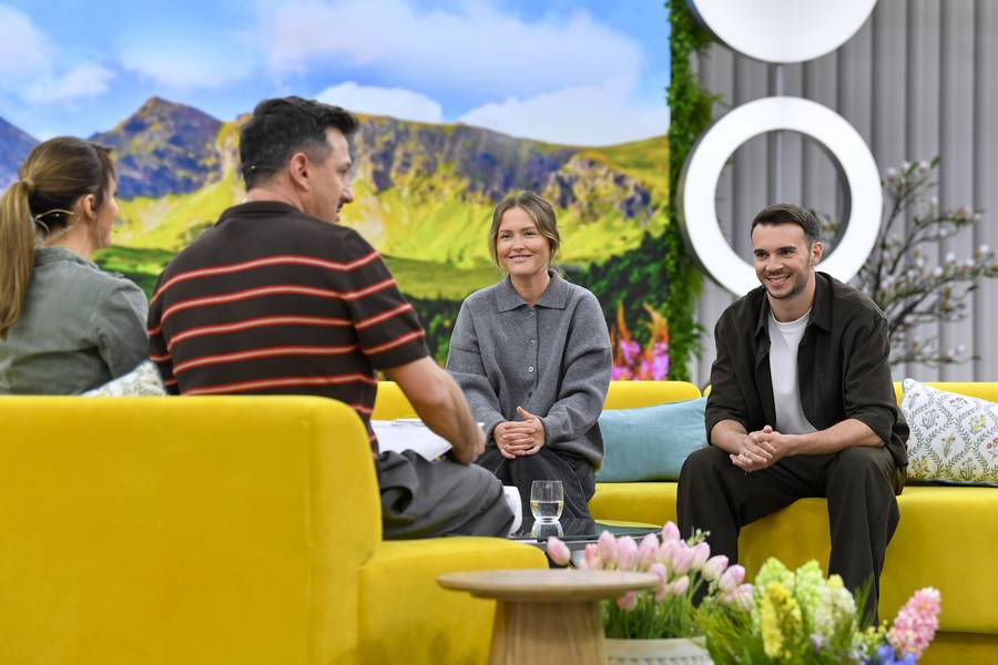 Olga Frycz i Albert Kosiński w "Halo tu Polsat"