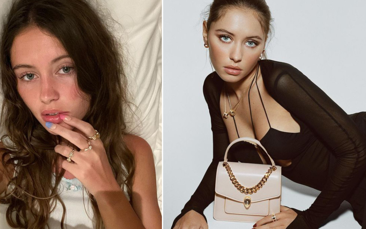 Córka Jude Lawa w kampanii Stelli McCartney. Wystąpiła z chłopakiem