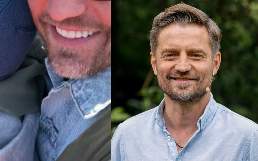 Marcin Rogacewicz wypoczywa wraz z synkiem nad jeziorem. Urocze kadry