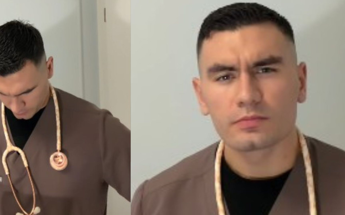 Conan Kaźmierski podczas pierwszego wywiadu z pacjentem. Wideo w sieci i szaleństwo w komentarzach