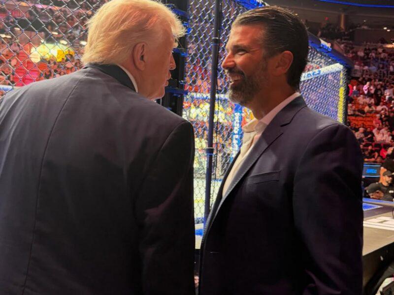 Donald Trump, Donald Trump Jr, fot. Instaram