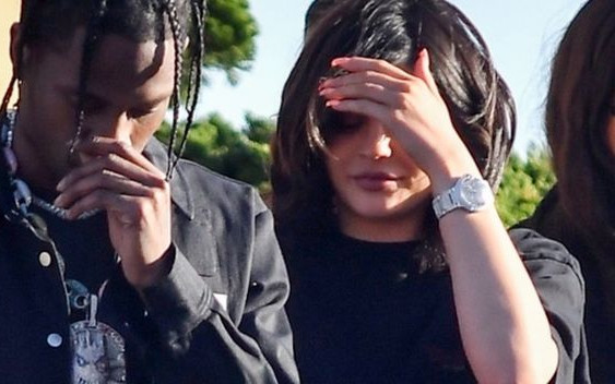 Kylie Jenner pierwszy raz razem z Travisem Scottem po urodzeniu Stormi (ZDJĘCIA)