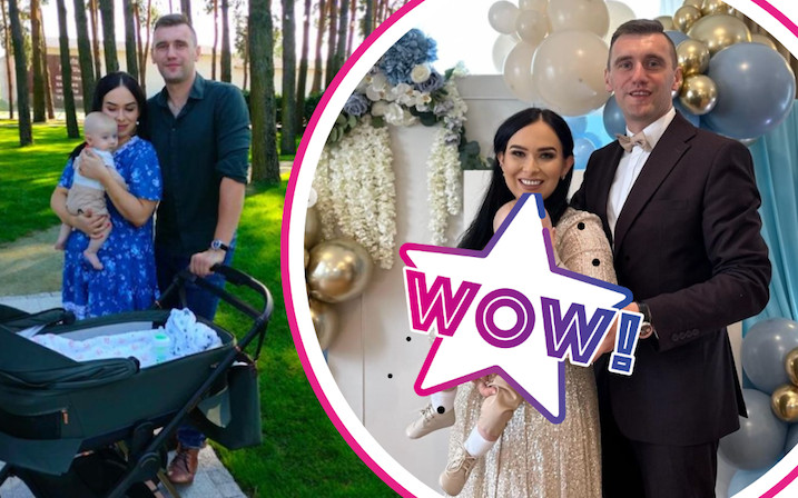 Ania z “Rolnika” pokazała zdjęcia z chrzcin. Wszyscy patrzą na STRÓJ jej synka!