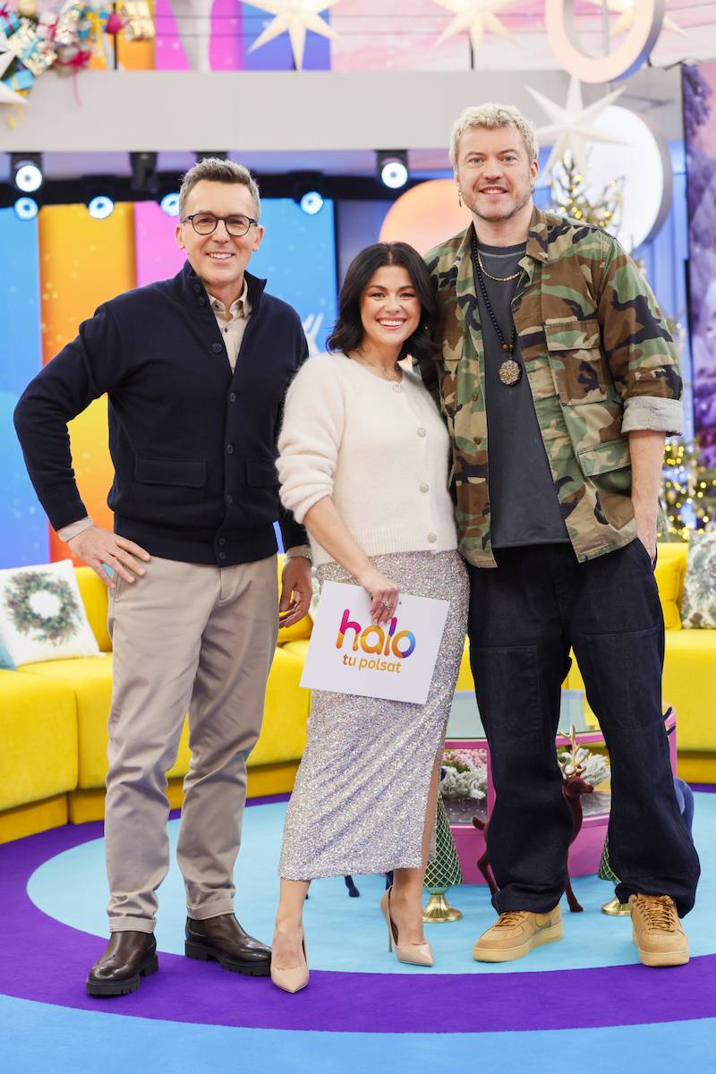 Halo tu Polsat! Fabijański w czerni, wyjątkowo skromna Maja Sablewska, stylowa Anja Rubik…