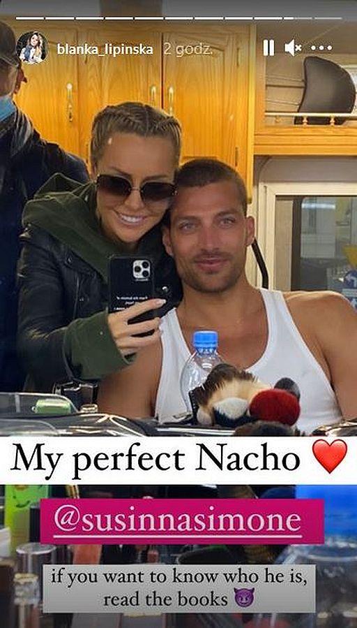 Blanka Lipińska pokazała aktora, który zagra Nacho