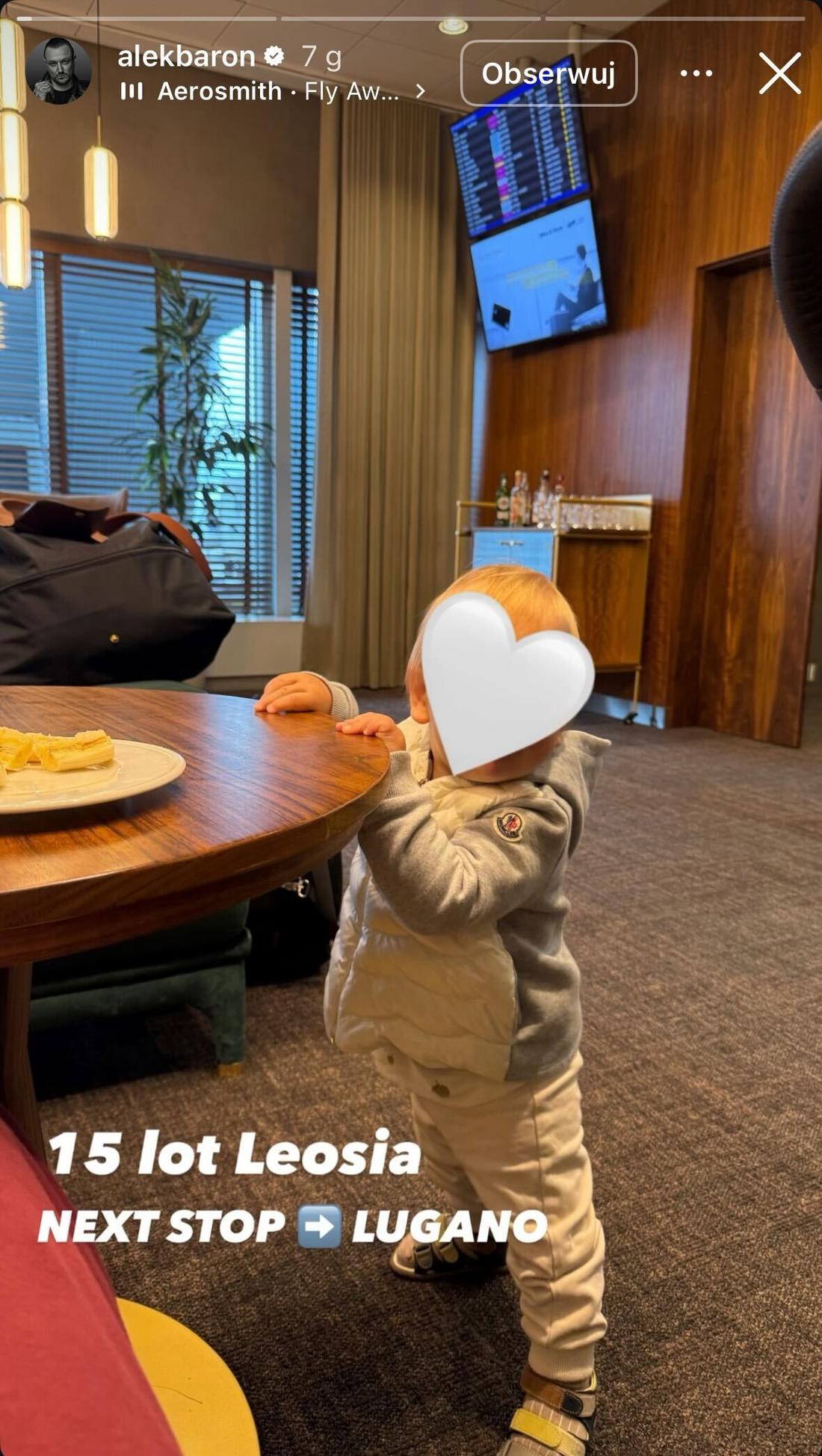 Aleksander Baron, Sandra Kubicka, fot. Instagram.