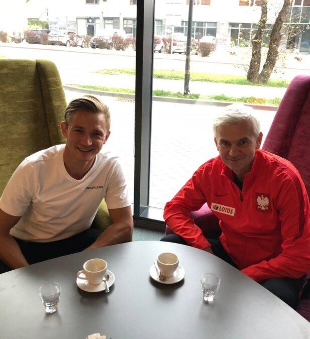 Jakub Rzeźniczak żegna Jacka Magiere, fot. Instagram