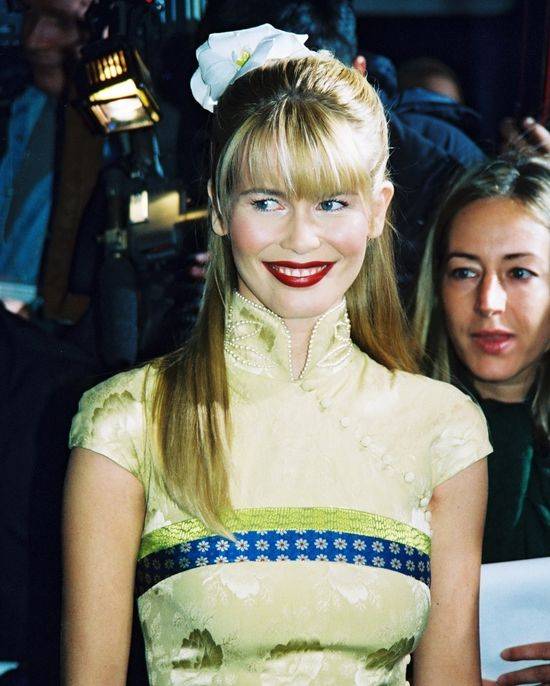 Claudia Schiffer na przestrzeni lat