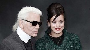 Lily Allen na pokazie Chanel (FOTO)