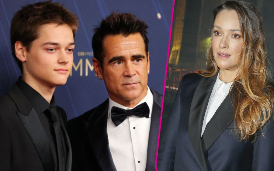 Colin Farrell bryluje z 15-letnim Henrym na gali Emmy! Tylko spójrzcie jak wyrósł syn Alicji Bachledy-Curuś