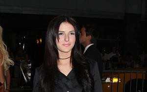 Ali Lohan pozuje na środku Times Square